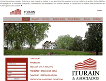 Tablet Screenshot of iturain.com